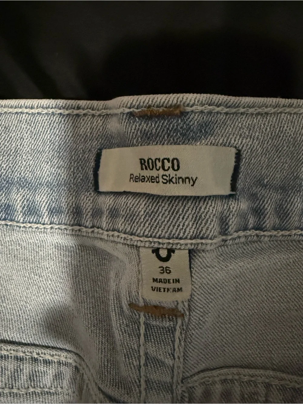 True Religion light wash